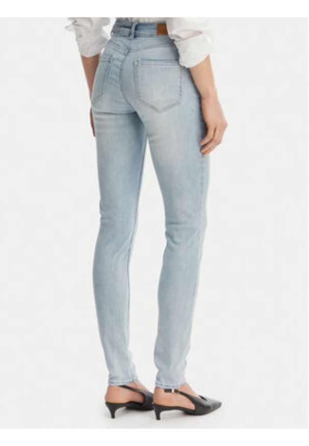 Vero Moda Jeansy Flash 10300174 Niebieski Skinny Fit. Kolor: niebieski