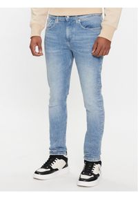 Calvin Klein Jeans Jeansy J30J324585 Niebieski Skinny Fit. Kolor: niebieski
