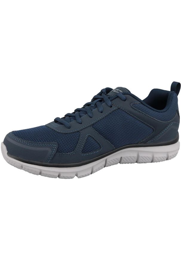 skechers - Buty do biegania męskie, Skechers Track-Scloric. Kolor: niebieski. Model: Skechers Sport. Sport: bieganie