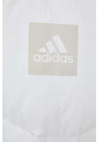 adidas Performance kurtka puchowa damska kolor biały zimowa. Kolor: biały. Materiał: puch. Sezon: zima #3