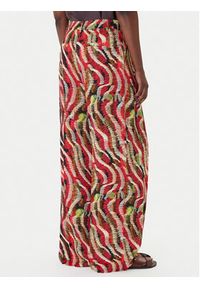 LOLA CASADEMUNT Spodnie materiałowe MS2614027 Kolorowy Wide Leg. Materiał: wiskoza. Wzór: kolorowy #2