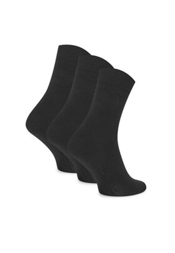 Nine West Skarpety długie CEO_LA_NW_17283_W_AW25 (3-PACK) Czarny. Kolor: czarny. Materiał: bawełna