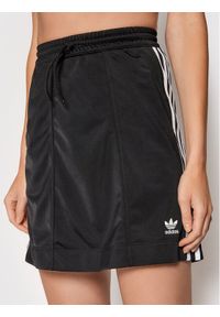 Adidas - adidas Spódnica mini adicolor Classics Tricot H37774 Czarny Regular Fit. Kolor: czarny. Materiał: syntetyk