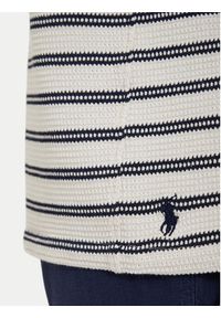 Polo Ralph Lauren Koszula 710A13005001 Kremowy Regular Fit. Typ kołnierza: polo. Kolor: kremowy. Materiał: bawełna #5