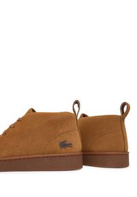 Lacoste Sneakersy Chukka Suede 7-50SMA0028 Brązowy. Kolor: brązowy. Materiał: zamsz, skóra