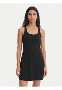 Calvin Klein Performance Sukienka codzienna Icon LVGWS6D903 Czarny Regular Fit. Okazja: na co dzień. Kolor: czarny. Materiał: syntetyk. Typ sukienki: proste. Styl: casual #1