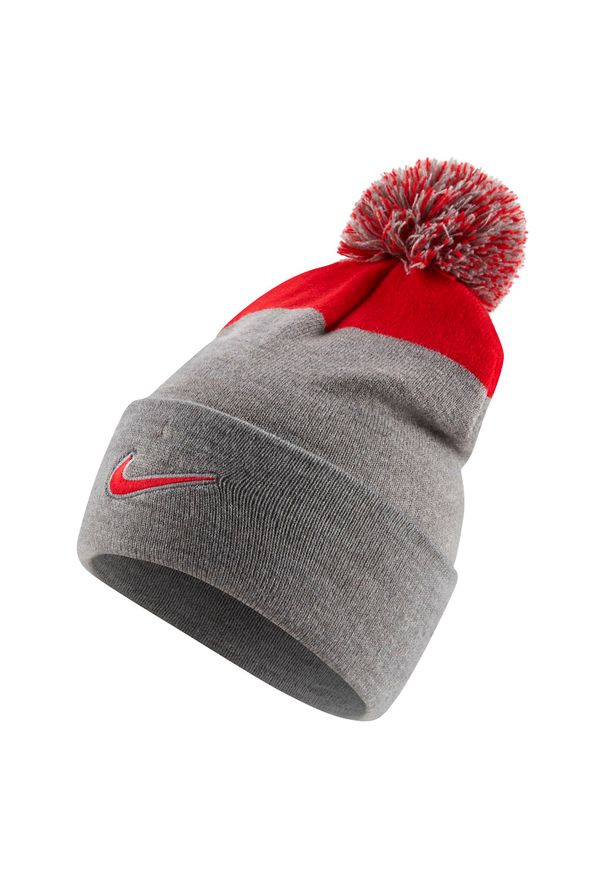Czapka zimowa dla dzieci Nike Pom Beanie CK2355. Materiał: włókno, elastan, nylon, akryl, dzianina. Sezon: zima