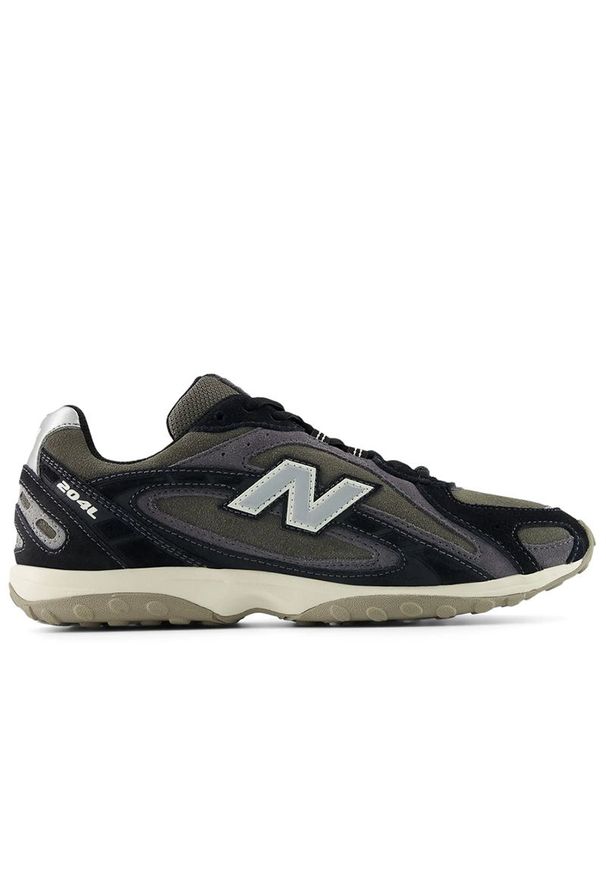 Buty unisex New Balance U204L5WZ - czarne. Kolor: czarny. Materiał: zamsz, materiał, syntetyk, guma. Szerokość cholewki: normalna