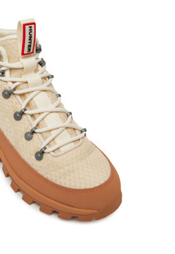 Hunter Trapery Womens Travel Explorer Boot WFS2336REN Biały. Kolor: biały. Materiał: materiał