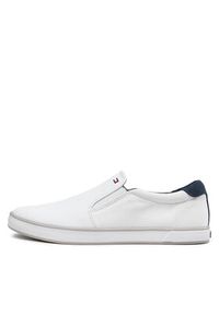 TOMMY HILFIGER - Tommy Hilfiger Tenisówki Harlow 2D FM0FM00597 Biały. Kolor: biały. Materiał: materiał #9