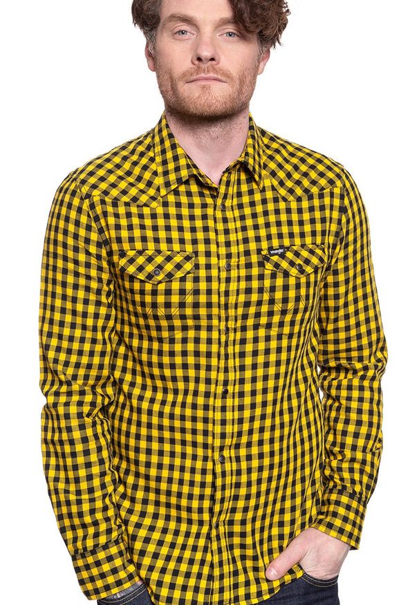 Wrangler - WRANGLER LS WESTERN SHIRT GOLDEN ROD W5F03OX1K 112130106