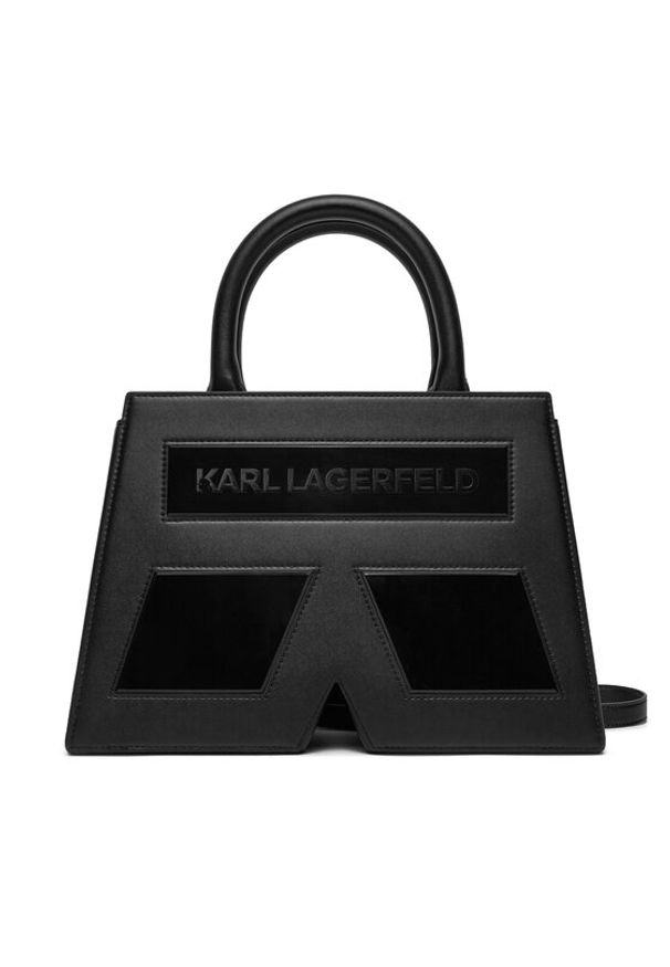 Karl Lagerfeld - KARL LAGERFELD Torebka 240W3014 Czarny. Kolor: czarny. Materiał: skórzane