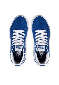 Vans Sneakersy Sk8-Hi VN000D5F9AO1 Granatowy. Kolor: niebieski. Materiał: materiał #4