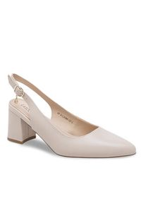 Lasocki Czółenka WYL3095-7Z-L Beżowy. Kolor: beżowy. Materiał: skóra #7