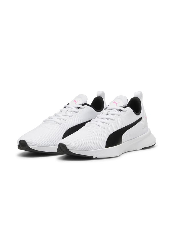 Puma - Buty do biegania Flyer PUMA White Lime Pow Green. Okazja: na co dzień. Kolor: biały, wielokolorowy, zielony