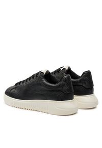 Emporio Armani Sneakersy X3X024 XF768 00002 Czarny. Kolor: czarny. Materiał: skóra #4