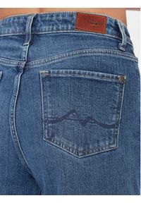 Pepe Jeans Jeansy PL204598 Niebieski Wide Leg. Kolor: niebieski