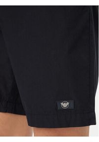 Emporio Armani Szorty sportowe EM000591 AF20428 UB102 Granatowy Regular Fit. Kolor: niebieski. Materiał: bawełna. Styl: sportowy #3
