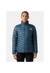 Płaszcz Zimowy Damski The North Face W Huila Synth. Kolor: niebieski. Materiał: puch. Sezon: zima. Sport: turystyka piesza #1