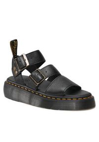 Dr. Martens Sandały Gryphon Quad 25720001 Czarny. Kolor: czarny. Materiał: skóra #5