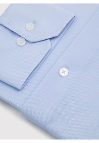 Pako Lorente - PAKO LORENTE - Dzianinowa koszula męska mikrowzór. Typ kołnierza: kołnierzyk klasyczny. Materiał: dzianina. Długość rękawa: długi rękaw. Długość: długie #2