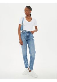 Calvin Klein Jeans Jeansy J20J223655 Niebieski Mom Fit. Kolor: niebieski