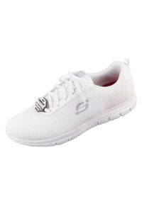 skechers - Buty do chodzenia damskie Skechers Ghenter Bronaugh. Zapięcie: sznurówki. Kolor: biały. Materiał: materiał. Szerokość cholewki: normalna. Sport: turystyka piesza