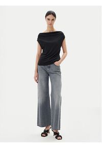 JDY Bluzka Ester 15351679 Czarny Regular Fit. Kolor: czarny. Materiał: syntetyk #5
