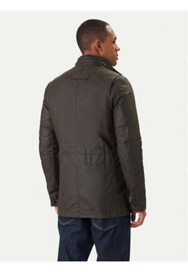 Barbour Kurtka przejściowa Corbridge MWX0340OL71 Zielony Tailored Fit. Kolor: zielony. Materiał: bawełna