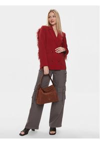 Pinko Torebka Leaf Hobo Classic AI 23-24 PLTT 101442 A0F6 Brązowy. Kolor: brązowy. Materiał: zamszowe, skórzane #3