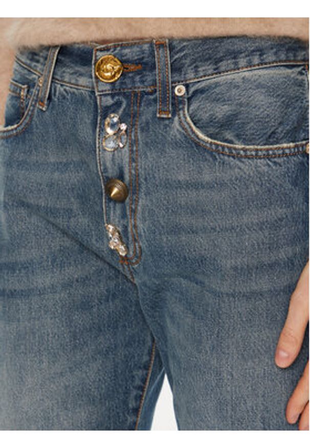 ViCOLO Jeansy DS0059 Niebieski Regular Fit. Kolor: niebieski