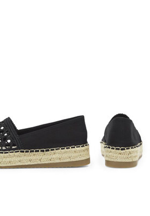 Jenny Fairy Espadryle WSS21119-01 Czarny. Kolor: czarny. Materiał: materiał
