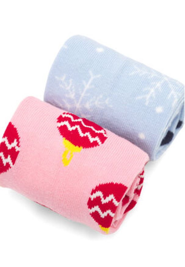 Jenny Fairy Skarpety długie 4WB-007-AW23 (2-pack) Kolorowy. Materiał: materiał. Wzór: kolorowy