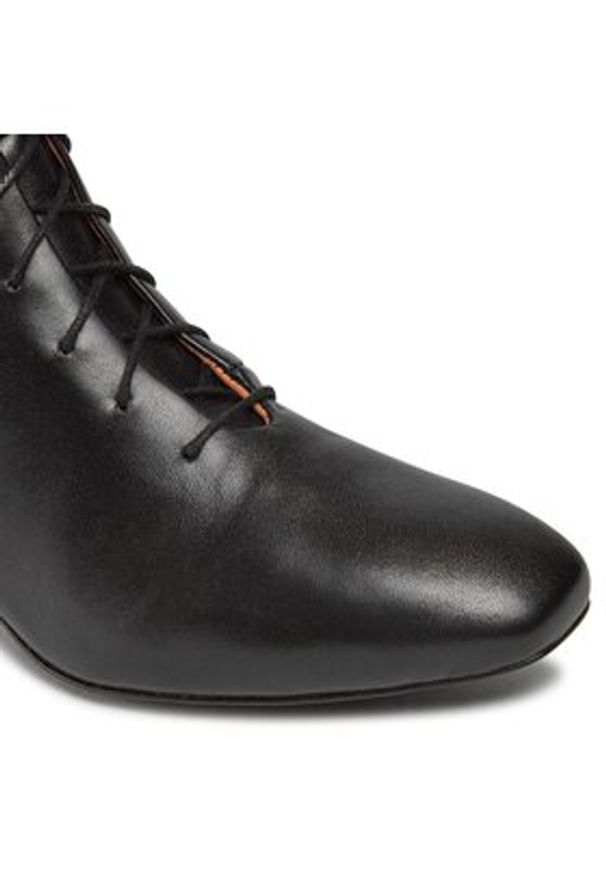 BALAGAN - Balagan Trzewiki Victoria Czarny. Kolor: czarny. Materiał: skóra