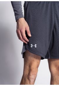 Spodenki treningowe szare Under Armour Knit Training Shorts. Kolor: szary. Styl: sportowy #3