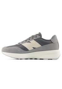Buty unisex New Balance U370PD – szare. Kolor: szary. Materiał: zamsz, skóra. Szerokość cholewki: normalna. Sezon: lato #5