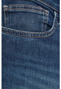 Pepe Jeans - Jeansy Stanley. Kolor: niebieski. Materiał: bawełna, materiał, denim, elastan, poliester #5