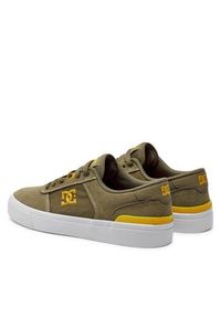 DC Shoes Tenisówki Teknic S ADYS300739 Khaki. Kolor: brązowy. Materiał: skóra, zamsz #7