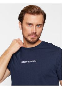 Helly Hansen T-Shirt Core Graphic 53936 Granatowy Regular Fit. Kolor: niebieski. Materiał: bawełna #4