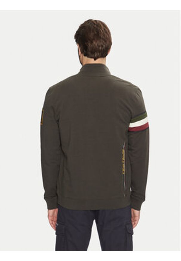 Aeronautica Militare Bluza 242FE1871F439 Khaki Regular Fit. Kolor: brązowy. Materiał: bawełna
