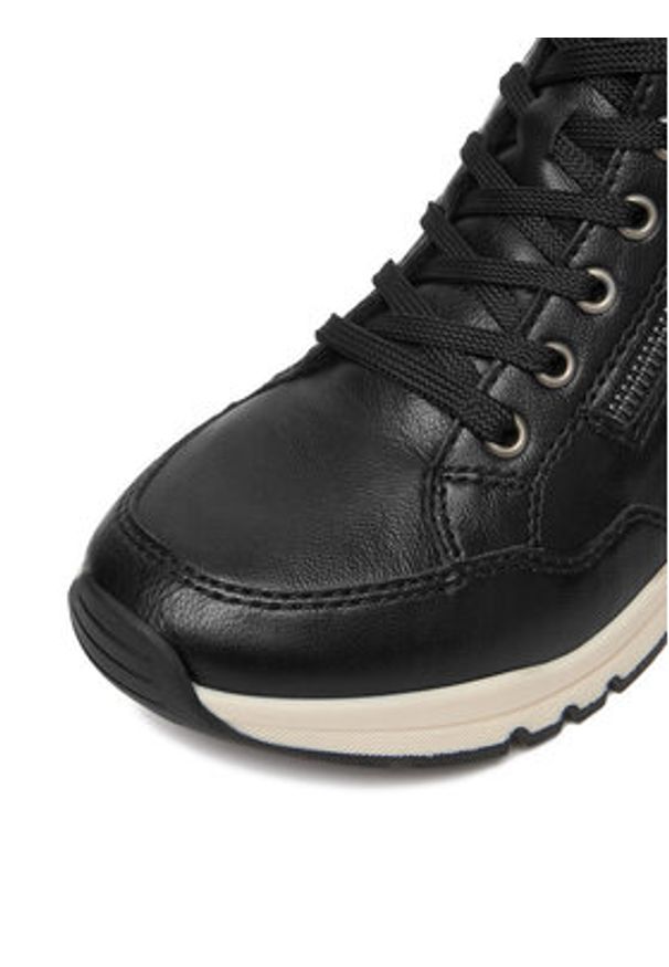 Rieker Trzewiki CEO-M6644-00 Czarny. Kolor: czarny. Materiał: syntetyk, materiał