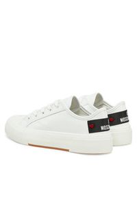 Love Moschino - LOVE MOSCHINO Trampki JA15012G1MIA0100 Biały. Kolor: biały. Materiał: skóra