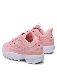 Fila Sneakersy Disruptor Kids 1010567.40035 Różowy. Kolor: różowy. Materiał: skóra #3