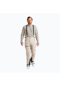 Spodnie narciarskie męskie Jack Wolfskin Flowline Pro 2L Ins. Kolor: beżowy. Sezon: zima. Sport: narciarstwo #1