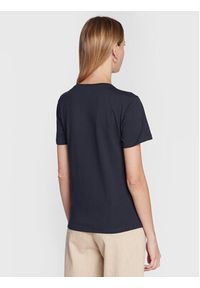Pepe Jeans T-Shirt Pearl PL505222 Granatowy Regular Fit. Kolor: niebieski. Materiał: bawełna #5