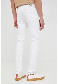 Calvin Klein Jeans jeansy męskie. Kolor: biały #4