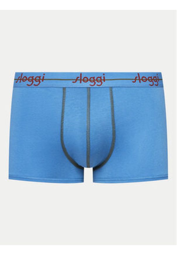 Sloggi Komplet 3 par bokserek 10207045 Kolorowy. Materiał: bawełna. Wzór: kolorowy