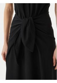 Polo Ralph Lauren Sukienka codzienna 211A12906002 Czarny Regular Fit. Okazja: na co dzień. Typ kołnierza: polo. Kolor: czarny. Materiał: bawełna. Typ sukienki: proste. Styl: casual #2