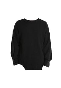 La Haine Inside Us Sweter | 3K M1111 | Mężczyzna | Czarny. Okazja: na co dzień. Kolor: czarny. Materiał: wełna, wiskoza, akryl. Sezon: lato. Styl: casual, elegancki #3