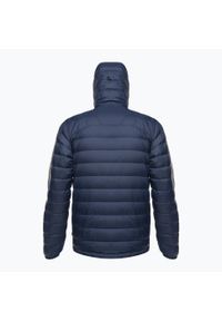 Kurtka puchowa męska Fjällräven Expedition Pack Down Hoodie. Kolor: niebieski. Materiał: puch